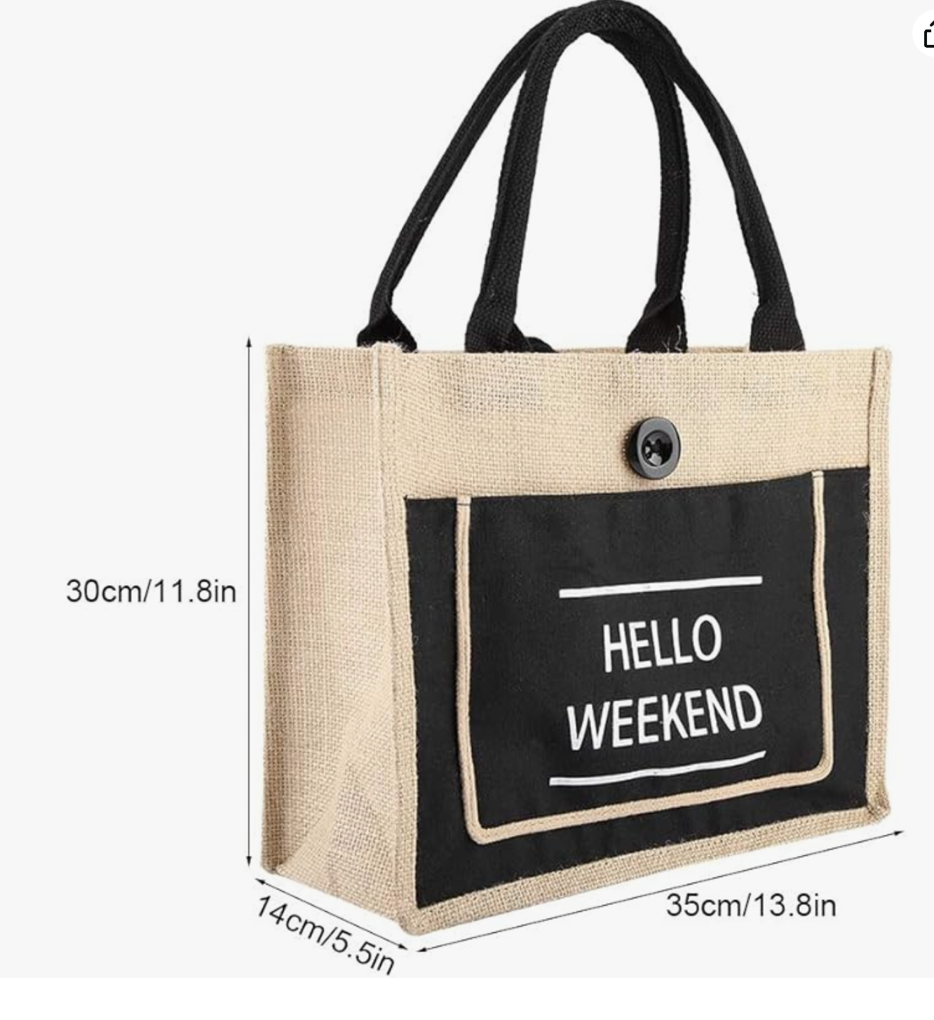 THE WEEKEND TOTE