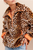 2015 Anthropology J.O.A LEOPARD PULLOVER JACKET