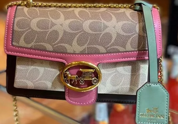 Leather Mini Clutch Monogrammed Crossbody