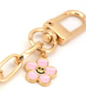 TEACHER PENCIL RAINBOW APPLE BAG CHAIN PURSE CHARM KEYCHAIN