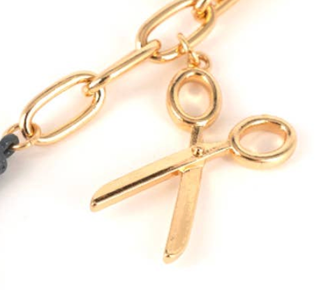 HAIRDRESSER TOOLS OF THE TRADE PURSE CHARM Key Chain