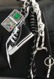 HIGH TOP Black Sneaker Scoreboard Purse Charm