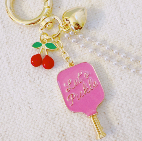 Pickleball Cherry Bag Paddle Charm – by Ellison & Young