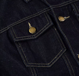 ELEVATED DARK DEMIN FITTED JACKET DROPS SEPT 10