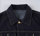 ELEVATED DARK DEMIN FITTED JACKET DROPS SEPT 10