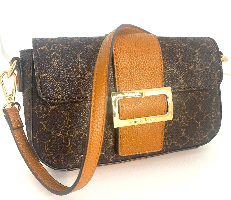 Mini Monogrammed Leather Purse by Nanette Lepore