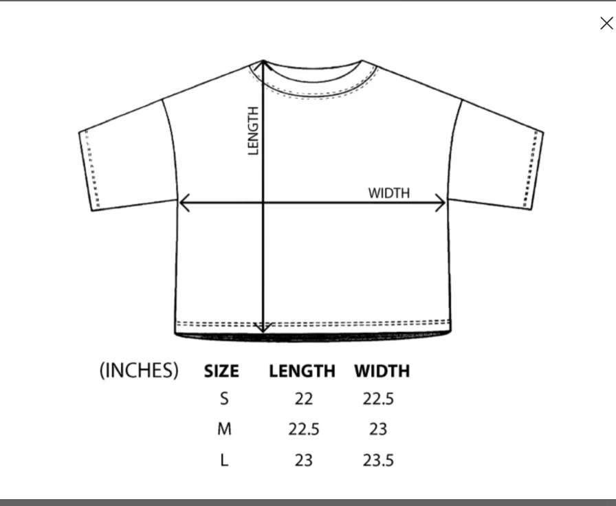 SANTORINI GREECE BLACK WAIST CROP BOX TEE