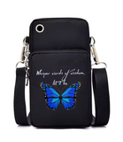 Mobile Phone Butterfly Crossbody Mini John Lennon "Words of Wisdom" (Options)