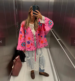 Fabulous Embroidered Beach Party Jacket