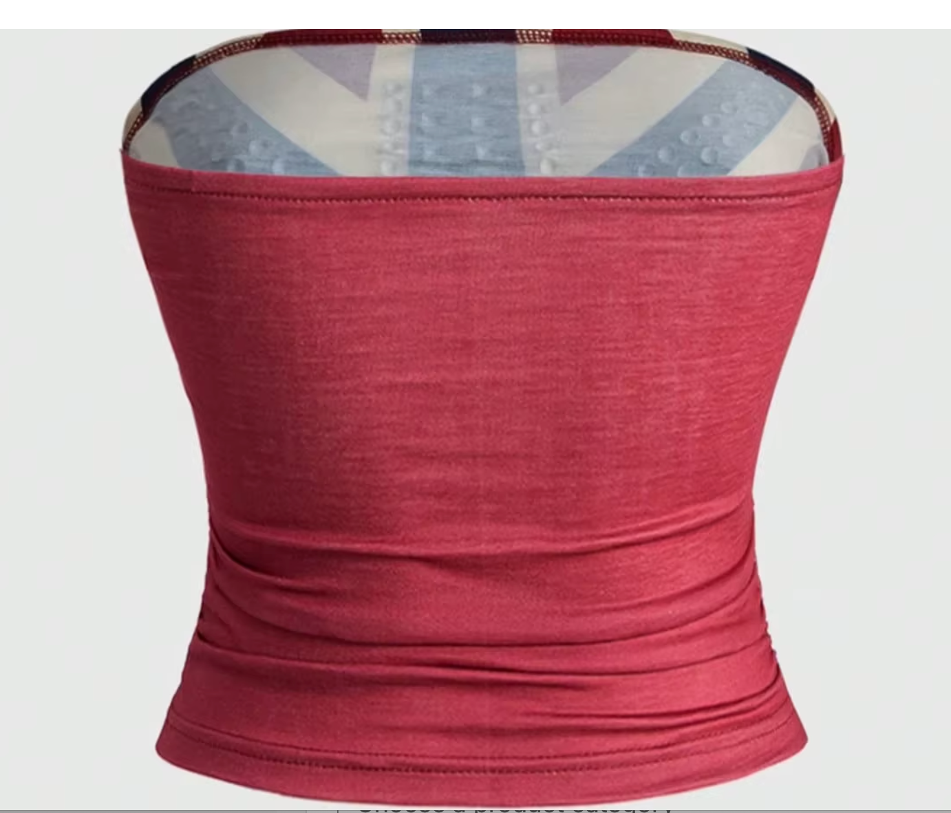 RETRO BRITISH FLAG TUBE TOP