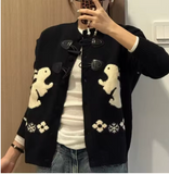 SOFTEST BUNNIE CARDIGAN EVER