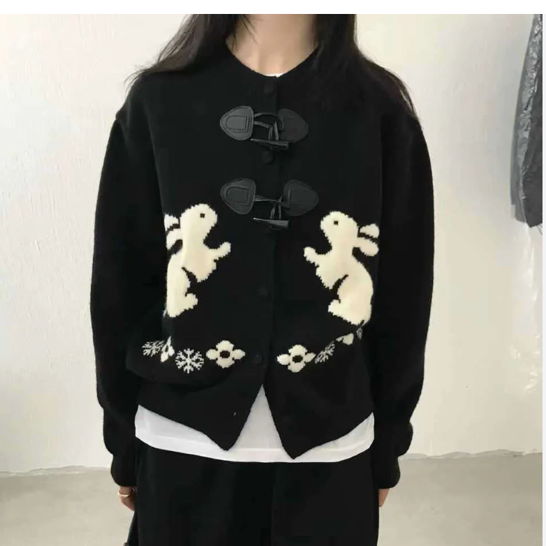 SOFTEST BUNNIE CARDIGAN EVER