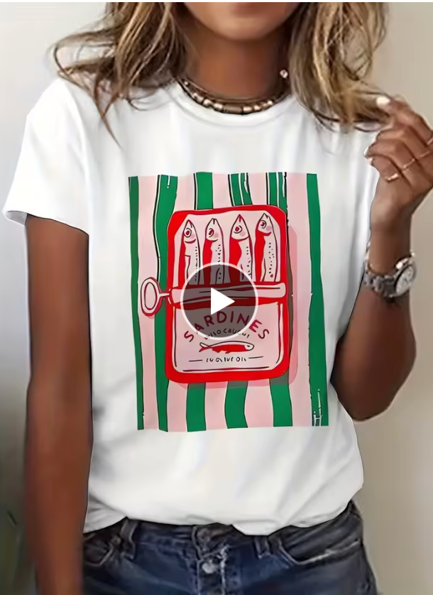 French Sardine-Core Ringer Shirt