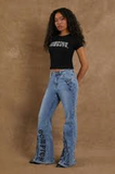 FOREVER 21 COMPTON GRAFFITTI JEANS