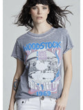 WOODSTOCK 1969 MINERAL WASH GRAPHIC TEE  1969