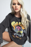 Recycled Karma - 302029 - 630 Pink Floyd Animals Tour LS Burnout Sweatshirt: S / Black