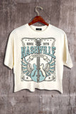 2&moon - Nashville Tennessee Graphic Crop Tee.