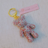Pink Rhinestone Twinkle Teddy Bear Charm by Ellison & Young