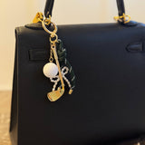 Par Tee Golf Bag Charm – Chic Gold Purse Charm  GOLD OR SILVER