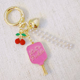 Pickleball Cherry Bag Paddle Charm – by Ellison & Young