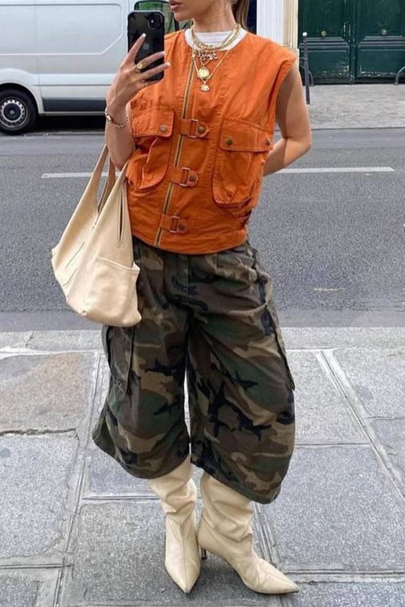 Mccolin - Utility-Inspired Cargo Pants