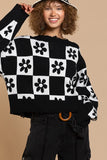 DAISY KNIT OVERSIZE SWEATER  by POl (Color Options)
