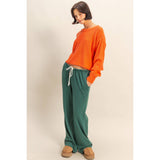 Double Zero - Cropped Oversized Sweater