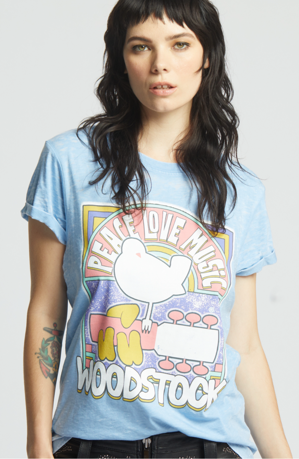 Recycled Karma Woodstock Burnout Tee