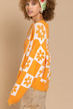 DAISY KNIT OVERSIZE SWEATER  by POl (Color Options)