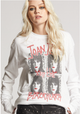 JOAN JETT AND THE BLACKHEARTS BURNOUT SWEATSHIRT