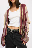 Emory Park - COLOR MIXED CARDIGAN TOP