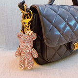 Pink Rhinestone Twinkle Teddy Bear Charm by Ellison & Young