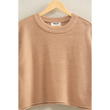 Double Zero - Cropped Oversized Sweater