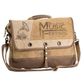 Music Festival  Vintage Retro Messenger Bag