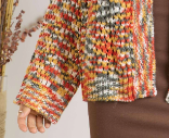 MULTI COLOR KNITTED CARDIGAN