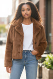 Free People Faux Fur Deadstock Jacket