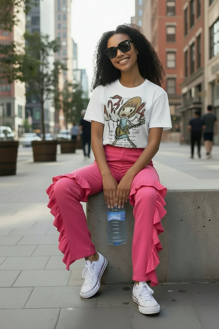 Y2k Harajuku Graphic Short Sleeve Tee