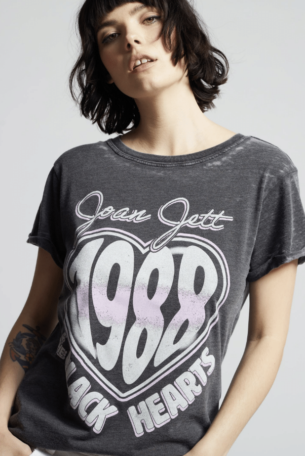 Recycled Karma - 302444 - 830 Joan Jett 1988 Burn Out Tee