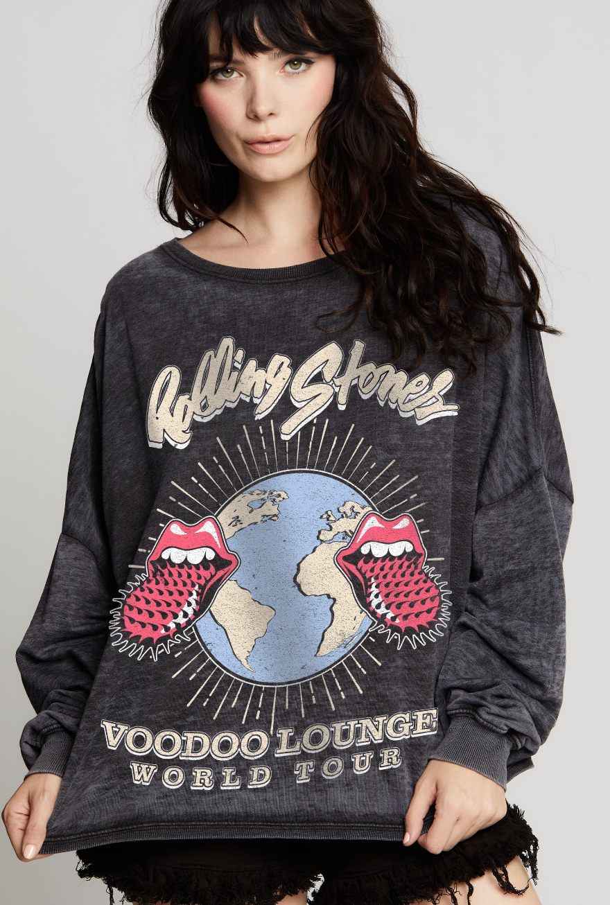 Recycled Karma - 302559 - 1130 The Rolling Stones One Size Sweatshirt