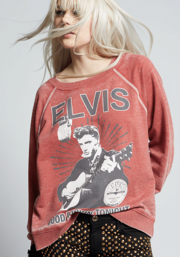 Recycled Karma - 302391 - 730 Elvis X Sun Record Sweatshirt