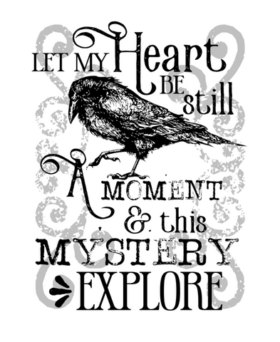 LET MY HEART BE STILL -Edgar Allan Poe