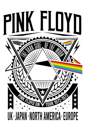 PINK FLOYD (White)