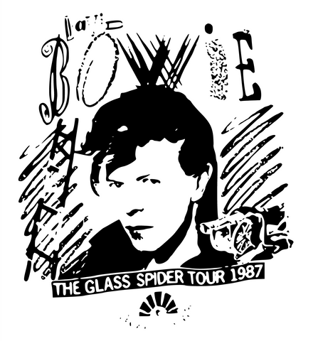 BOWIE GLASS SPIDER TOUR '87