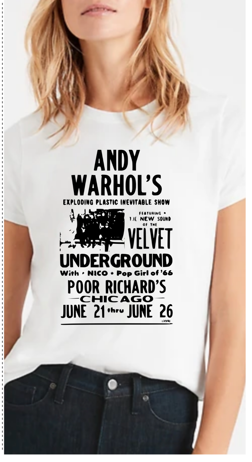 WARHOL VELVET UNDERGROUND POSTER  60's