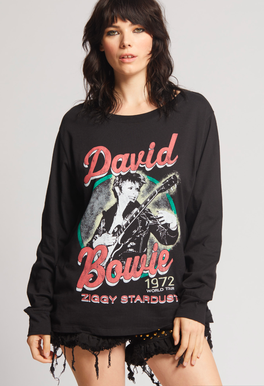 Recycled Karma - 301918 - 1230 DAVID BOWIE ZIGGY STARDUST WORLD TOUR LS TEE