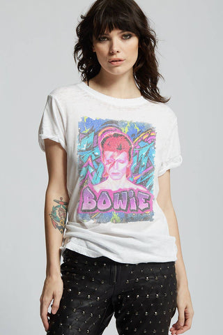 Recycled Karma - 401343 - BOWIE  BURN OUT TEE