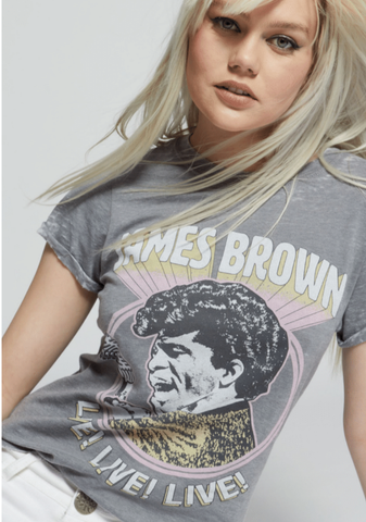 Recycled Karma - 302455 - 730 James Brown Live Burn Out Tee