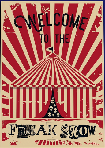 FREAK SHOW CIRCUS TENT