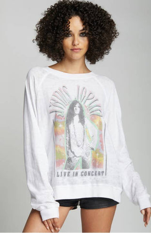 Recycled Karma - 301574 - 228 Janis Joplin Live in Concert L/S Sweatshirt